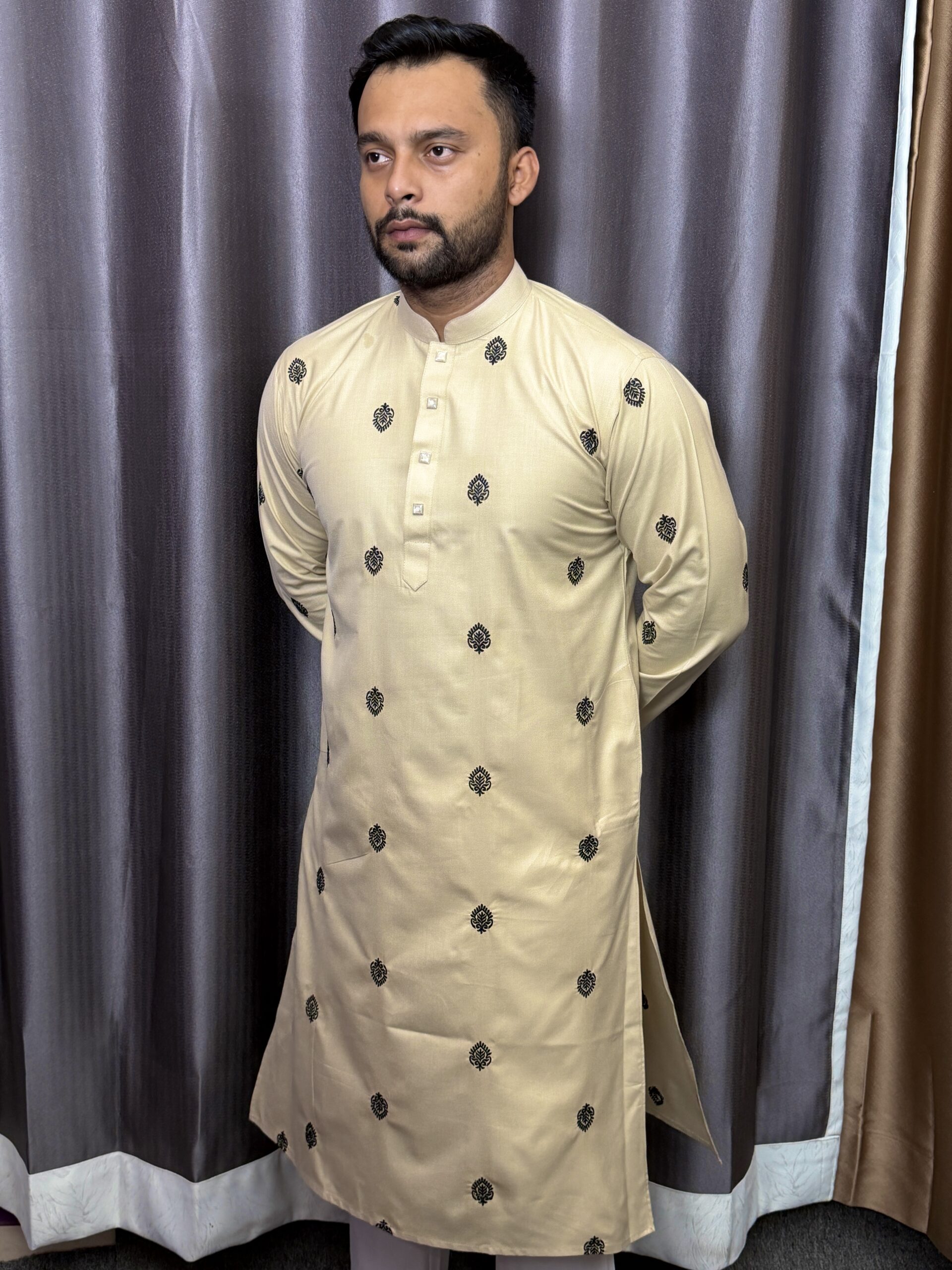 Luxury Panjabi Golden