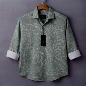 China Stretch Fabric Full Sleeve Shirt