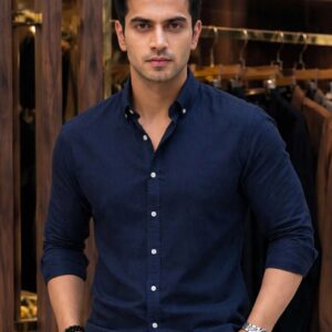 Full Sleeve Shirt Navy Blue